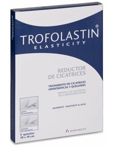 Trofolastín Reductor De Cicatrices 10 X 14 Cm, 5 Uds
