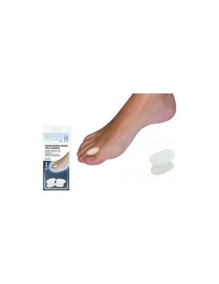 Herbi Feet Separador Dedos Carrete Talla S, 2 Unidades