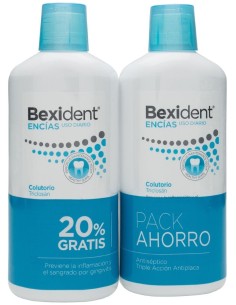 Duplo Bexident Colutorio Encías Triclosán, 2 Uds
