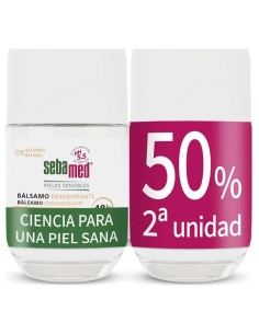 Sebamed Dúo Desodorante Roll-On Bálsamo, 2 Unidades 50 Ml