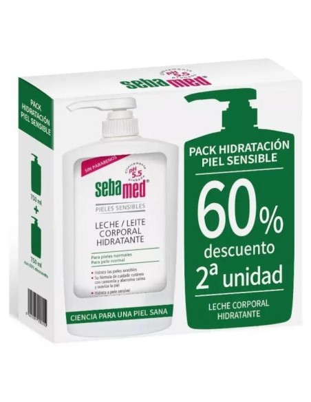 Sebamed Leche Corporal Pieles Normales Y Sensibles 2X750Ml