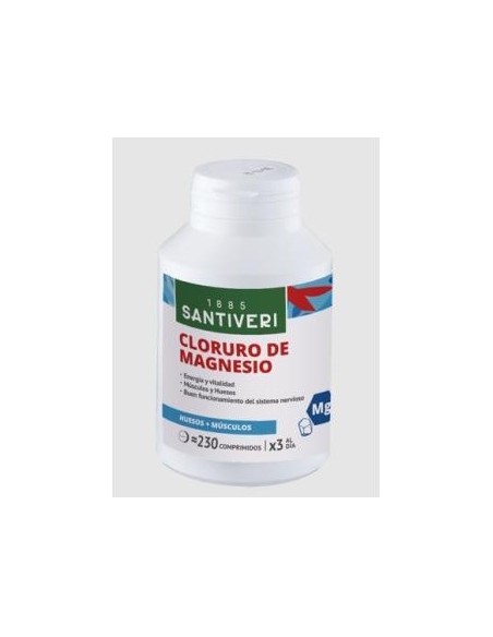 Santiveri Cloruro Magnésico, 230 Comprimidos