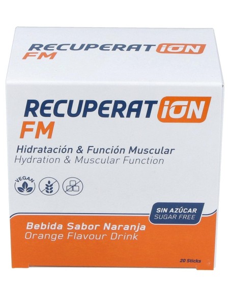 Recuperat-Ion Fm Sabor Naranja Sin Azúcar, 20 Sobres