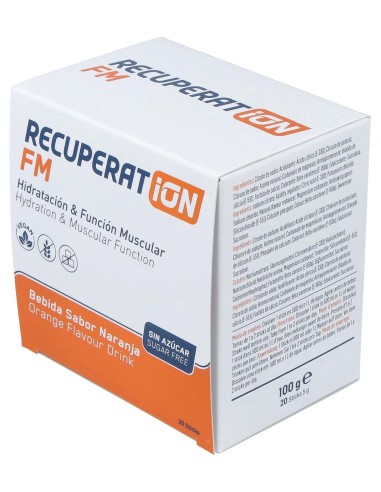 Recuperat-Ion Fm Sabor Naranja Sin Azúcar, 20 Sobres