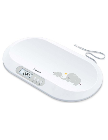 Beurer Báscula Para Bebés By-90 Bluetooth, 1 Unidad
