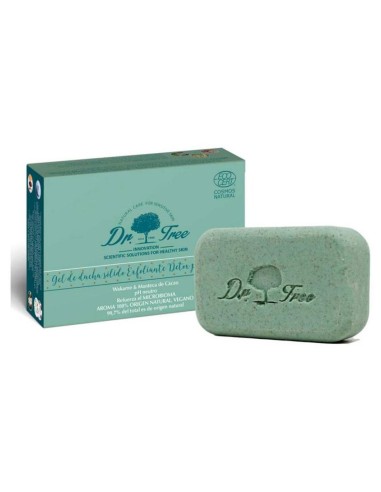 Dr. Tree Gel De Ducha Sólido Exfoliante Detox Piel Sensible 120G