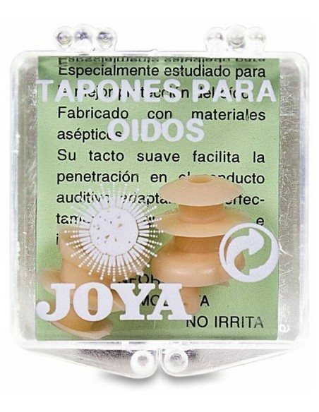 Joya Tapones De Oídos De Goma, 2 Uds