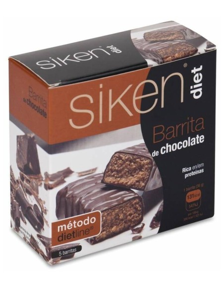 Siken Diet Barrita De Chocolate, 5 Uds