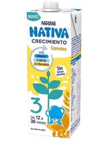Nestlé Junior Crecimiento Cereales 1+, 1 L