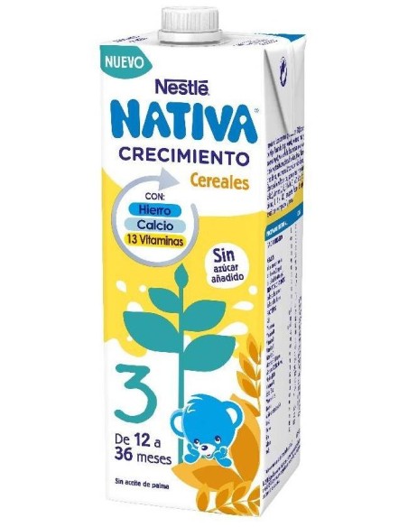 Nestlé Junior Crecimiento Cereales 1+, 1 L