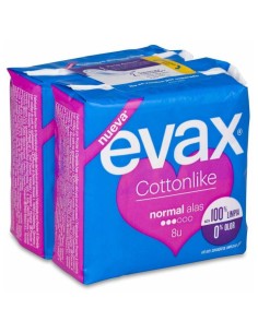 Evax Cottonlike Normal Con Alas, 16 Uds 2