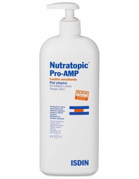 Isdin Nutratopic Pro-Amp Loción Piel Atópica, 400 Ml