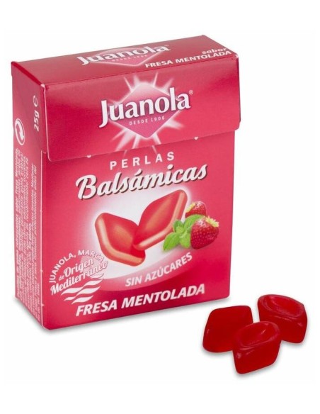 Juanola® Perlas Balsámicas Sabor Fresa 25G