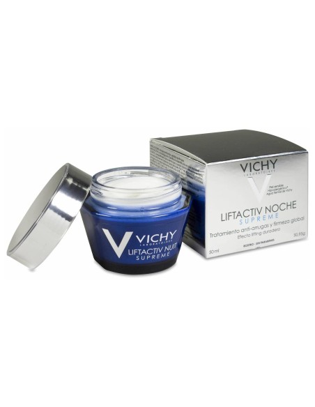 Vichy Liftactiv Noche Tratamiento Antiarrugas Y Firmeza Global, 50Ml