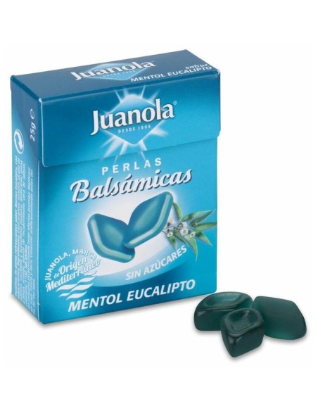 Juanola Perlas Mentol Eucalipto, 25 Gramos