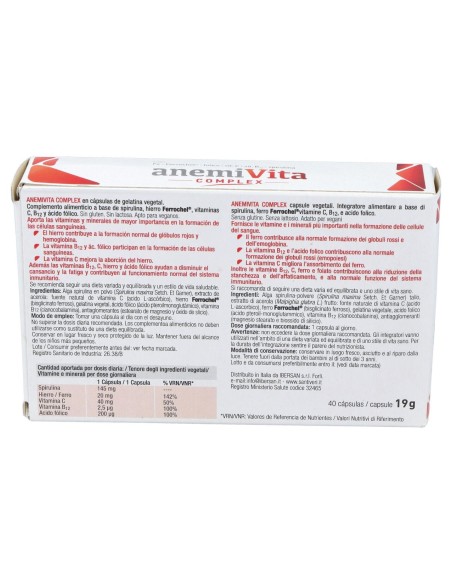 Anemivita Complex, 40 Uds