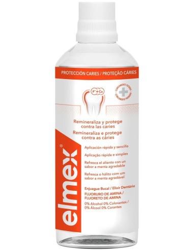 Elmex Protección Caries Enjuague Dental 400Ml