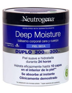 Duplo Neutrogena Comfort Balm Hidratación Profunda Cara Y Cuerpo, 2 X 300 Ml
