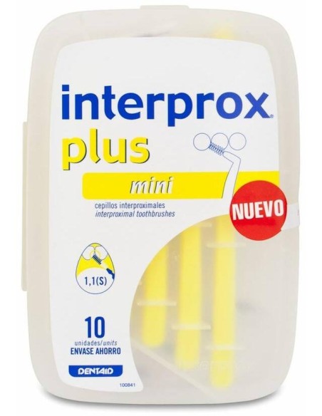 Cepillo Dental Interproximal Interprox Plus Mini, 10 Uds