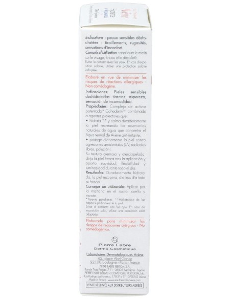 Avène Hydrance Optimale Uv Enriquecida Spf 20, 40 Ml