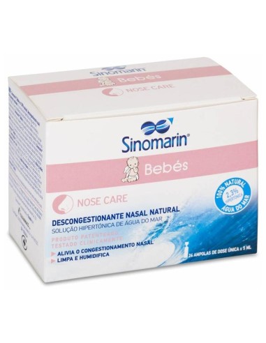 Sinomarin Bebe Limpieza Nasal 24Monodosis