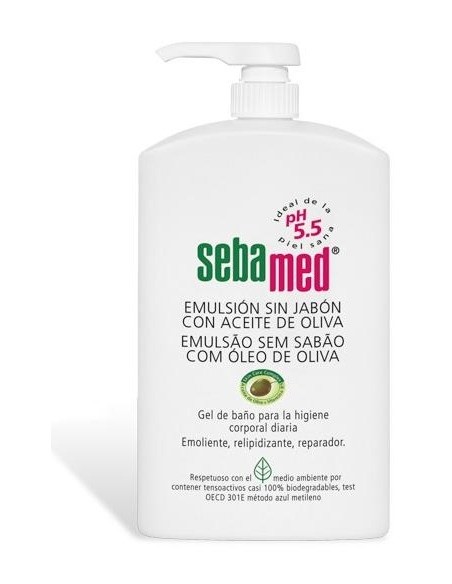 Sebamed Emulsión Sin Jabón Aceite De Oliva 1000Ml