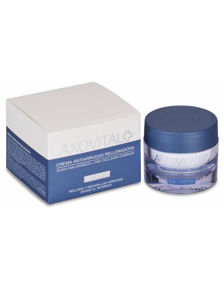 Axovital Crema Antiarrugas Rellenadora Día Spf 15, 50 Ml