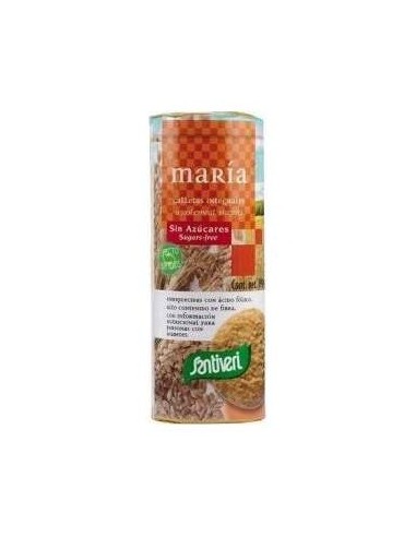 Santiveri Galletas María Integrales Sin Azúcar, 190 G