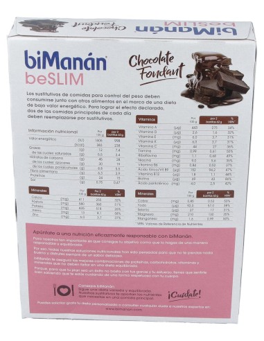 Bimanán Chocolate Fondant, 10 Uds