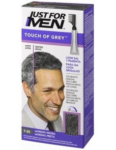 Just For Men Touch Of Grey Tono Moreno Negro T55