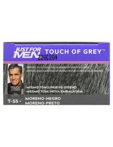 Just For Men Touch Of Grey Tono Moreno Negro T55