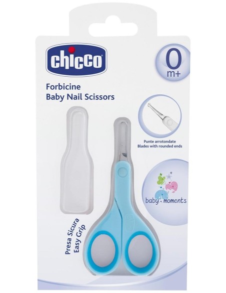 Chicco Tijeras De Seguridad Color Azul, 1 Ud