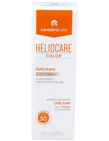 Heliocare Color Gelcream Protector Solar Brown Spf50 50Ml
