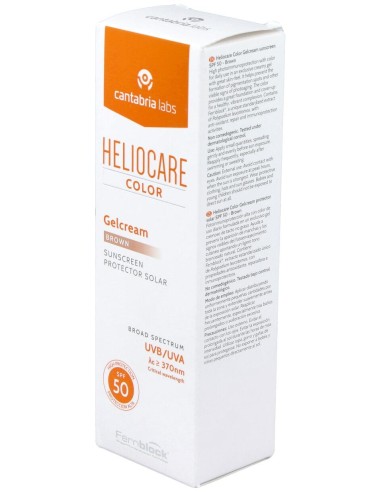 Heliocare Color Gelcream Protector Solar Brown Spf50 50Ml