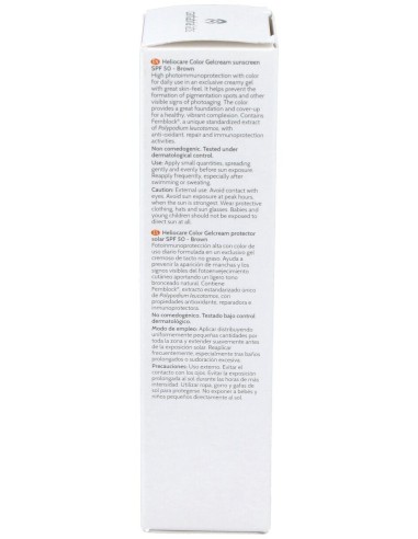 Heliocare Color Gelcream Protector Solar Brown Spf50 50Ml