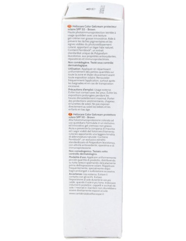 Heliocare Color Gelcream Protector Solar Brown Spf50 50Ml