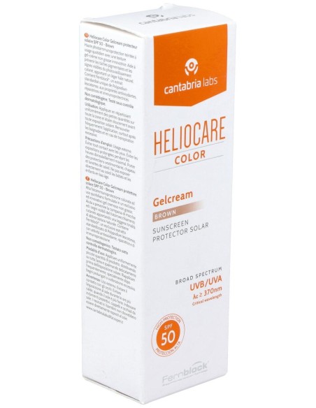 Heliocare Color Gelcream Protector Solar Brown Spf50 50Ml