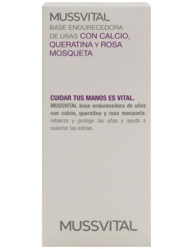 Mussvital Base Endurecedora De Uñas, 14 Ml