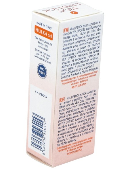 Vea Lipstick Labios Suaves E Hidratados 10Ml.