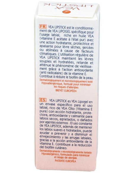 Vea Lipstick Labios Suaves E Hidratados 10Ml.