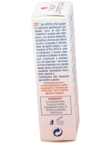 Vea Lipstick Labios Suaves E Hidratados 10Ml.