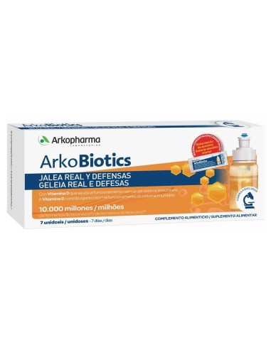 Arkopharma Arkobiotics Jalea Real Y Defensas Adultos, 7 Ampollas
