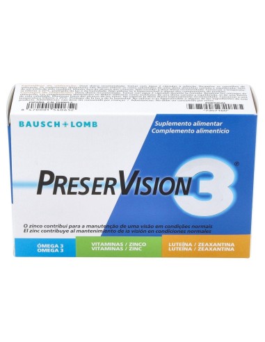 Preservisión 3, 60 Cápsulas