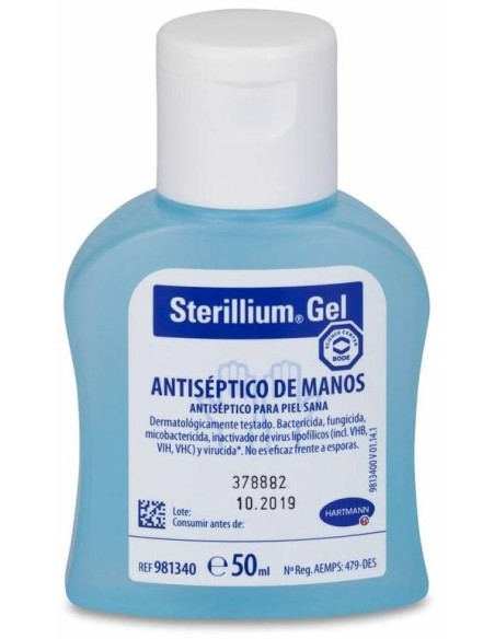 Sterillium Gel Biocida Antiséptico Para Piel, 50 Ml