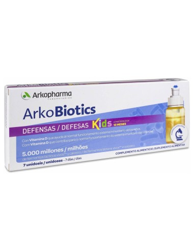 Arkopharma Arkobiotics Defensas Niños, 7 Ampollas