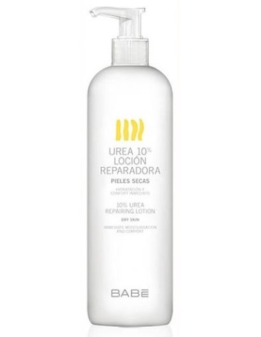 Babé Urea 10% Loción Reparadora Piel Seca, 500 Ml