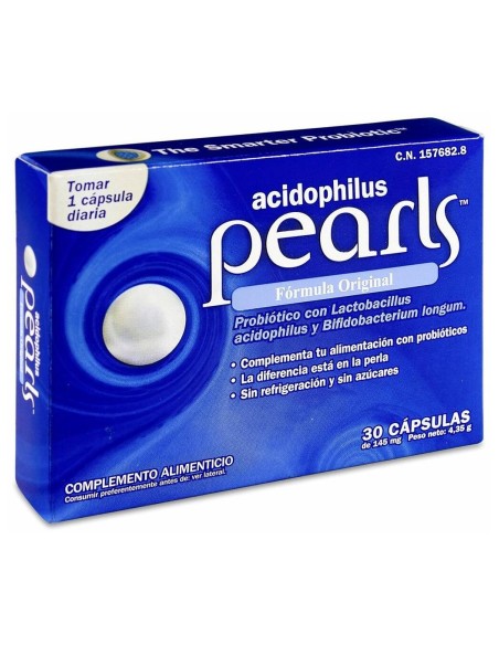 Acidophilus Pearls, 30 Cápsulas