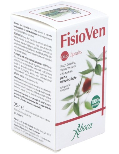 Aboca Fisioven Plus, 50 Cápsulas