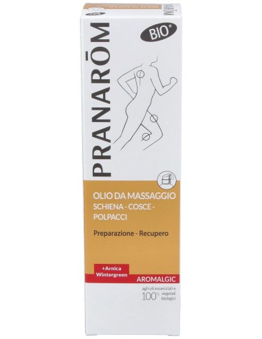 Pranarom Aceite De Masaje Aromalgic Espalda-Muslos-Gemelos, 100 Ml