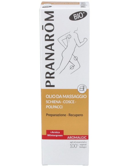 Pranarom Aceite De Masaje Aromalgic Espalda-Muslos-Gemelos, 100 Ml